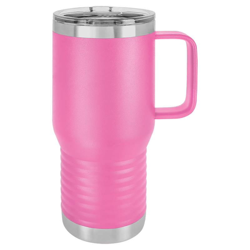 20 oz. Polar Camel Vacuum Insulated Travel Mug with Slider Lid Pink