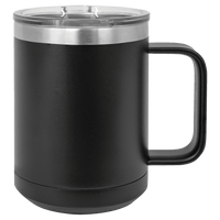 15 oz. Polar Camel Vacuum Insulated Mug with Slider Lid Black