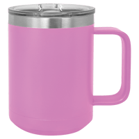 15 oz. Polar Camel Vacuum Insulated Mug with Slider Lid Light Purple