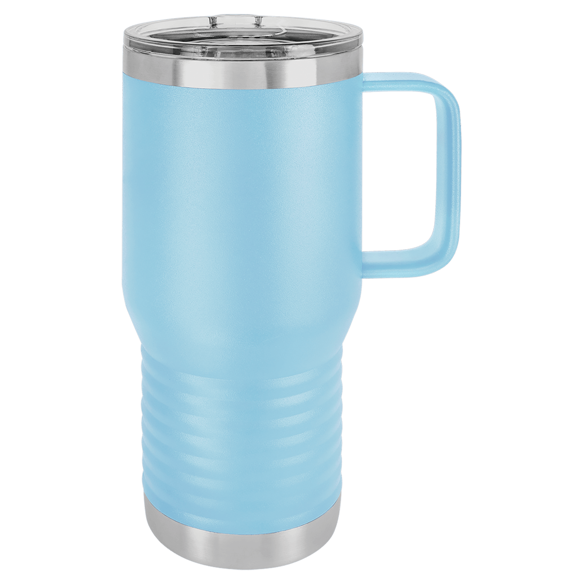 20 oz. Polar Camel Vacuum Insulated Travel Mug with Slider Lid Light Blue