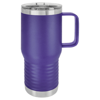 20 oz. Polar Camel Vacuum Insulated Travel Mug with Slider Lid Purple