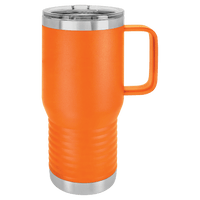 20 oz. Polar Camel Vacuum Insulated Travel Mug with Slider Lid Orange