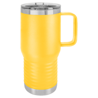 20 oz. Polar Camel Vacuum Insulated Travel Mug with Slider Lid Yellow