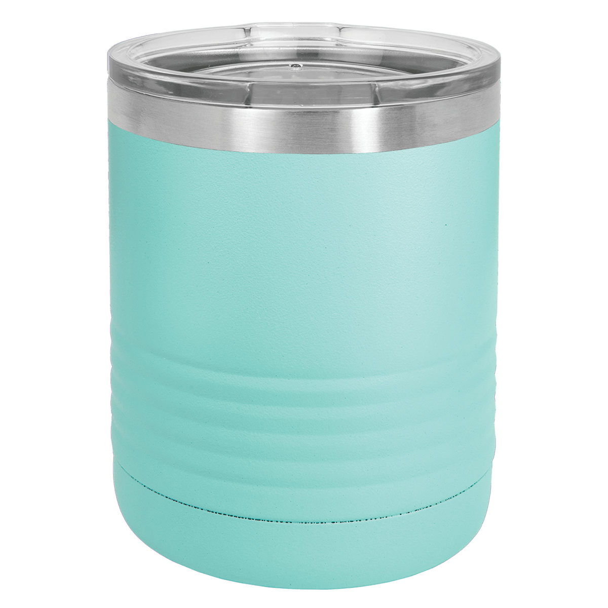 10 oz. Polar Camel Ringneck Vacuum Insulated Tumbler w/Clear Lid Teal
