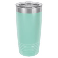 20 oz. Polar Camel Ringneck Vacuum Insulated Tumbler w/Clear Lid Teal