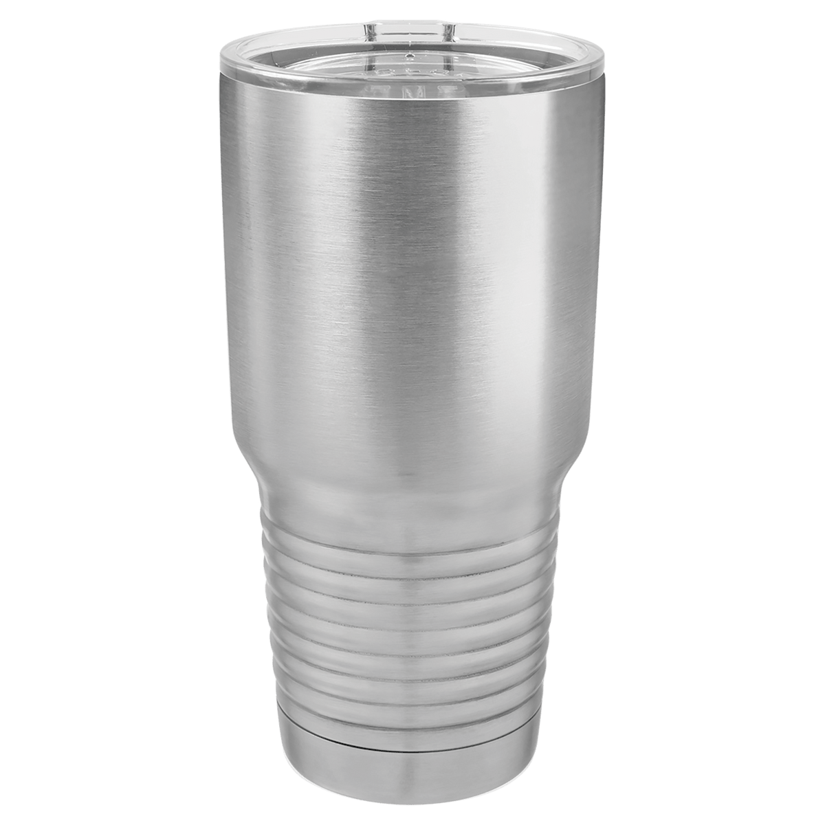30 oz. Polar Camel Ringneck Vacuum Insulated Tumbler w/Clear Lid Stainless Steal