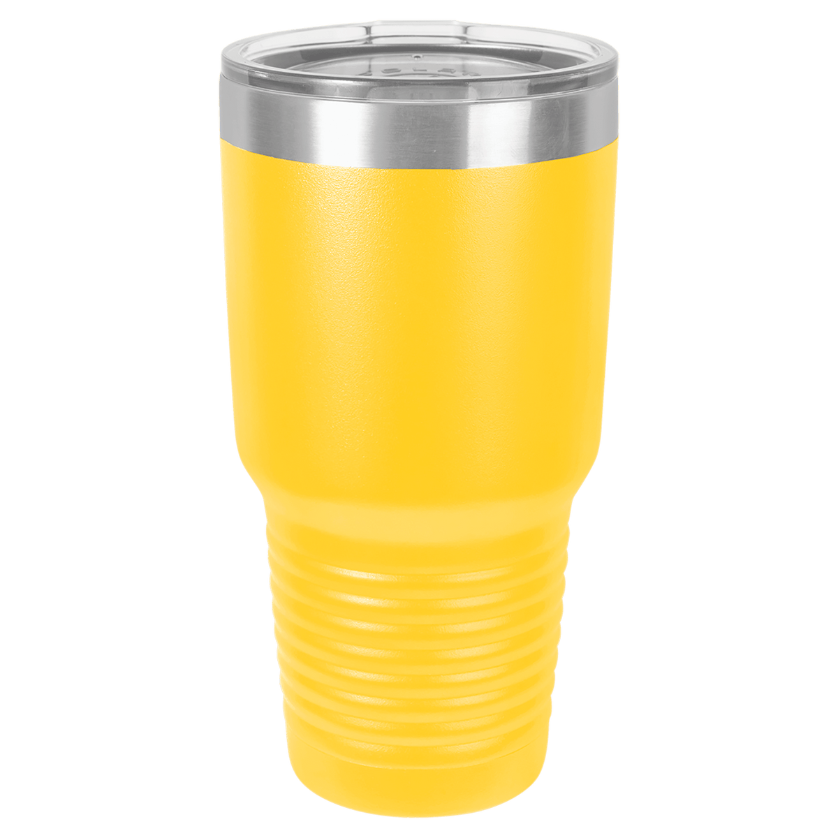 30 oz. Polar Camel Ringneck Vacuum Insulated Tumbler w/Clear Lid Yellow