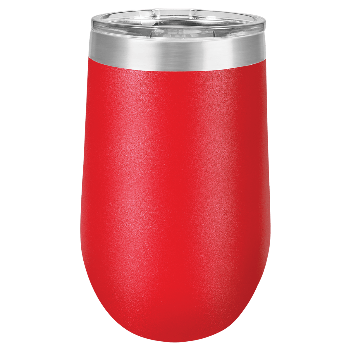 16 oz. Polar Camel Vacuum Insulated Stemless Tumbler w/Lid Red