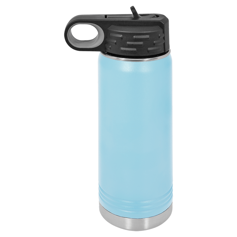 20 oz. Polar Camel Water Bottle Light Blue