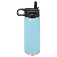 20 oz. Polar Camel Water Bottle Light Blue