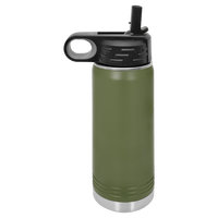 20 oz. Polar Camel Water Bottle Olive Green