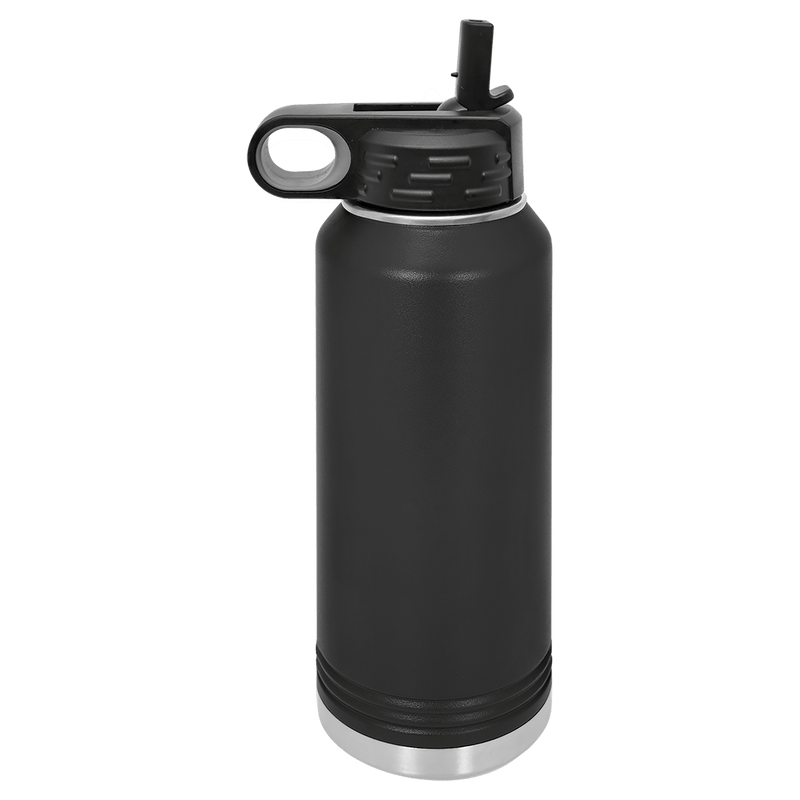 32 oz. Stainless Steel Polar Camel Water Bottle Black