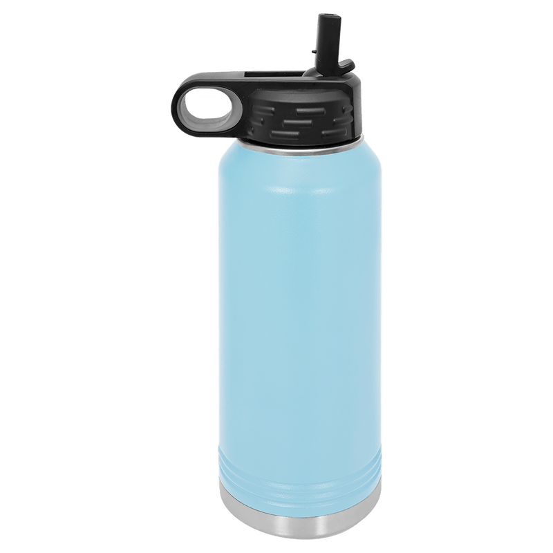 32 oz. Stainless Steel Polar Camel Water Bottle Light Blue