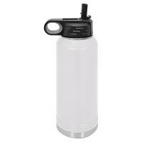 32 oz. Stainless Steel Polar Camel Water Bottle White