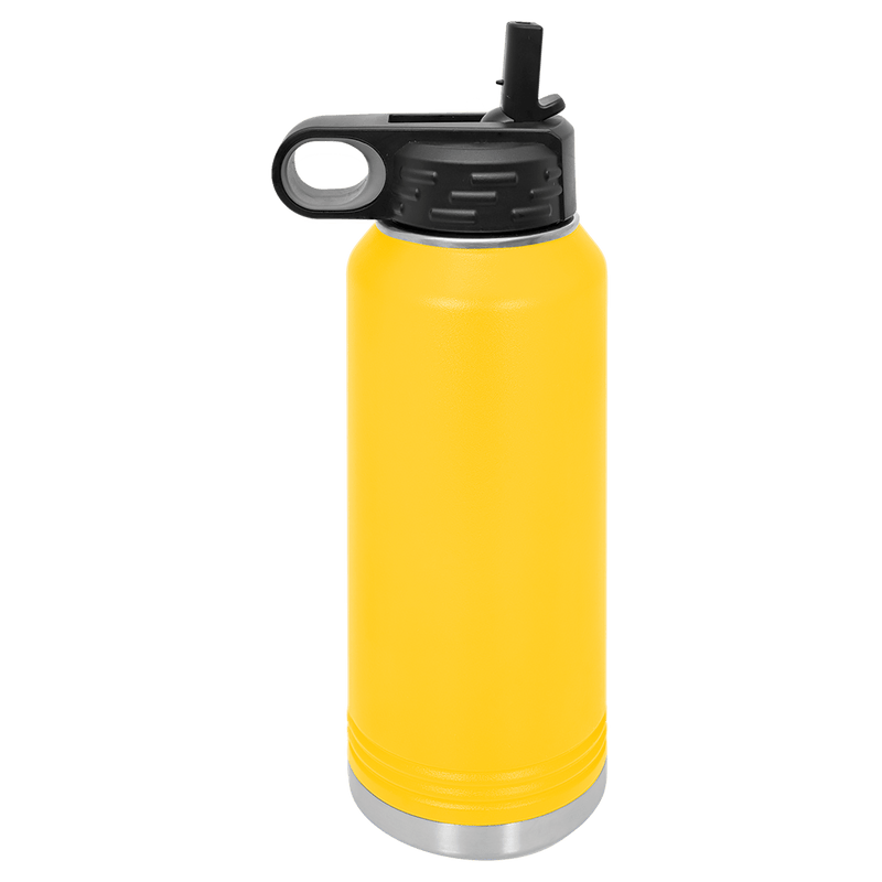 32 oz. Stainless Steel Polar Camel Water Bottle Yellow