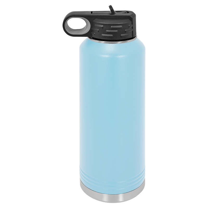 40 oz. Stainless Steel Polar Camel Water Bottle Light Blue