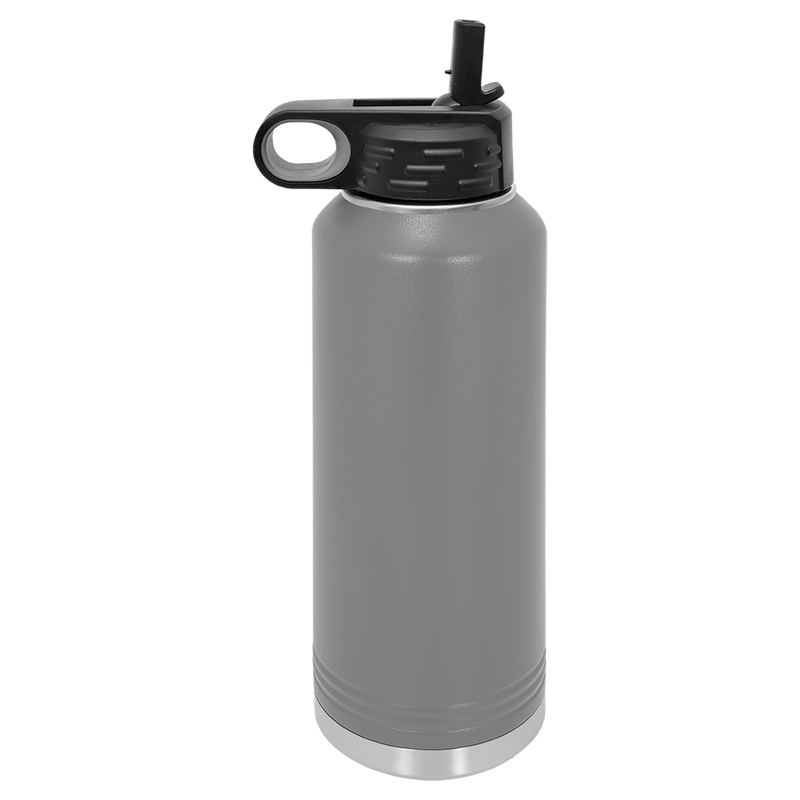 40 oz. Stainless Steel Polar Camel Water Bottle Dark Gray