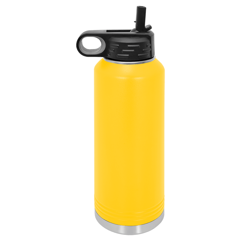40 oz. Stainless Steel Polar Camel Water Bottle Yellow