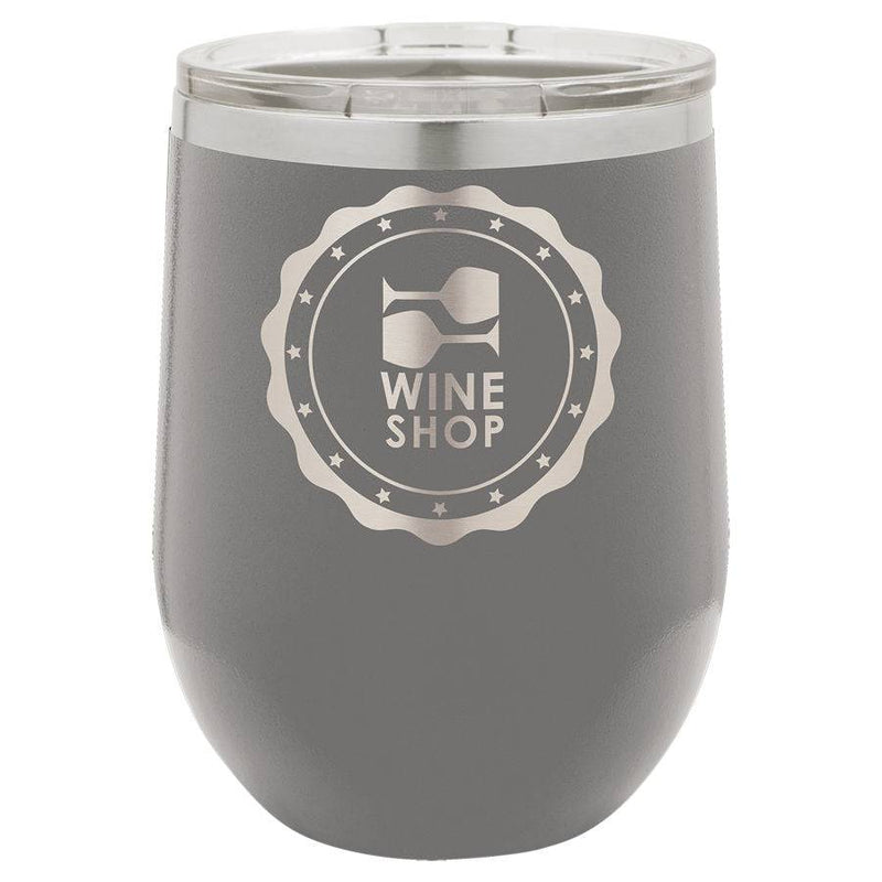 Personalized 12 oz. Polar Camel Vacuum Insulated Stemless Wine Tumbler - Premier Laser Engraving